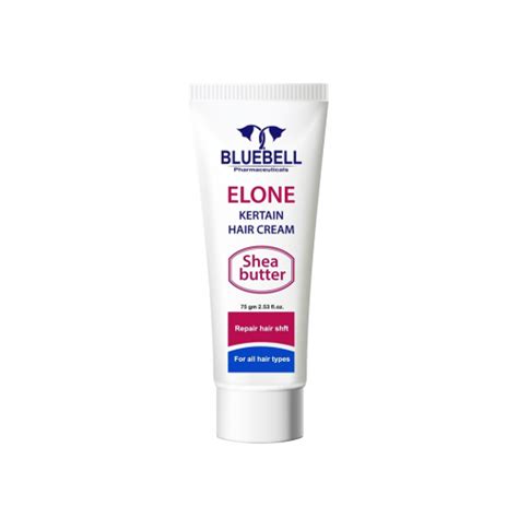 Bluebell Elone Keratin Shea Butter Hair Cream For All Hair Types 120 Ml