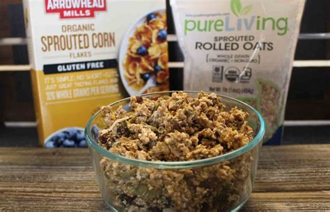 Sprouted Rolled Oats Granola Recipe