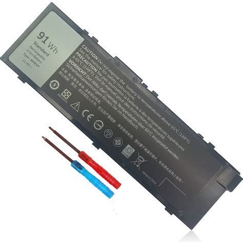 Wymisnit Wh Mfkvp T W Battery For Dell Precision M