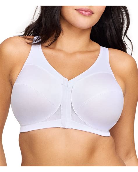 Glamorise Magiclift Front Closure Posture Back Wirefree Bra 1265 Women S And Women S Plus