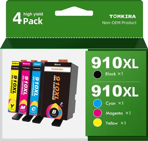 Amazon 910XL Ink Cartridges Combo Pack Replacement For HP Ink 910