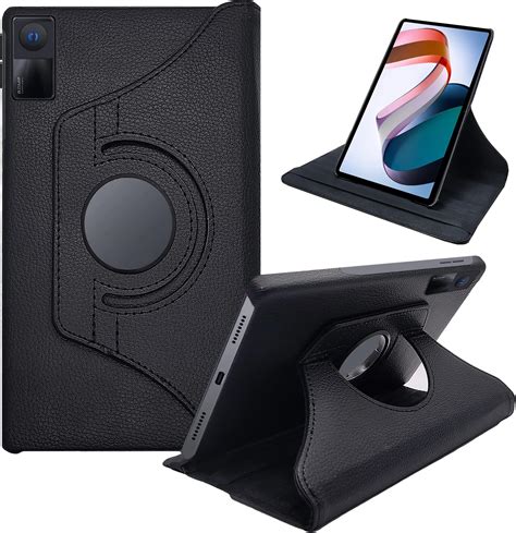 CEDO Redmi Pad 10 6 Inch Flip Cover Leather Finish 360 Degree