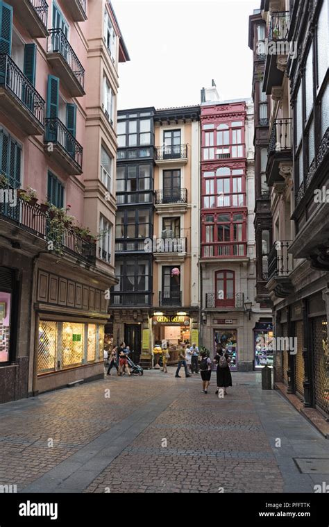 Bilbao old town hi-res stock photography and images - Alamy