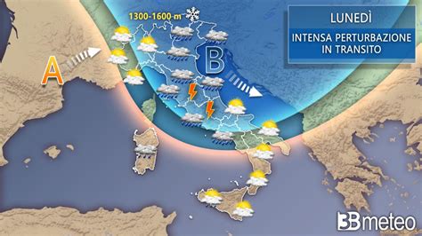 Meteo Tra Luned E Marted Tornano Piogge Temporali E Neve Ecco