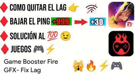 Como Quitar El Lag Y Bajar El Ping En Free Fire Y Mas Juegos Youtube