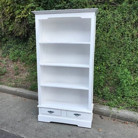 Mahogany Bookcase with Drawers - Nadeau Atlanta