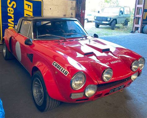 Fiat Spider Abarth Csa Sport Rally De Vendre Automobiles