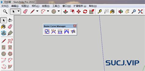 贝兹曲线编辑（bezier Curve Manager） Su插件库