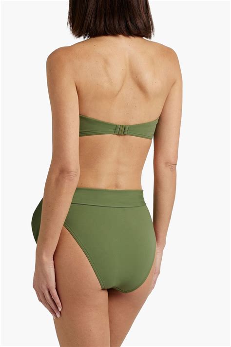 ZIMMERMANN Separates Sculpt Bandeau Bikini Top THE OUTNET