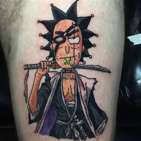 Update 93 About Rick And Morty Tattoo Unmissable Billwildforcongress