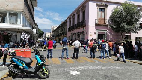 Secci N Toma Accesos Del Palacio De Gobierno Oaxaca Hoy