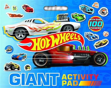 Hot Wheels Giant Activity Pad Mattel Elisabetta Dami Rebecca Bagley Amazon
