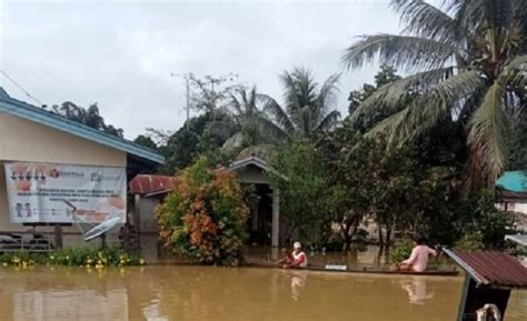 Sejumlah Wilayah Di Kapuas Hulu Terendam Banjir Ketinggian Air Capai 1