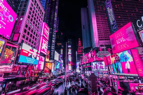 New York Glow Satisfying Neon Photography Series Of The Big Apple At