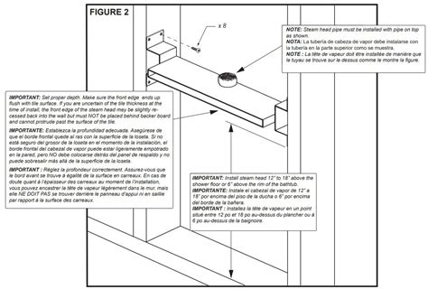 Brizo Rp103317 Square Bilateral Steam Head Instruction Manual