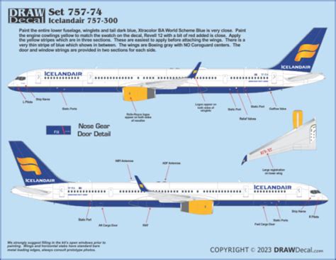 Icelandair Draw Decal