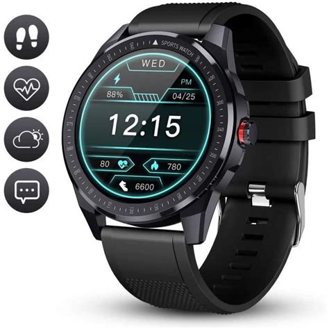 Gokoo Montre Connect E Homme Etanche Smartwatch Cran Tactile Montre