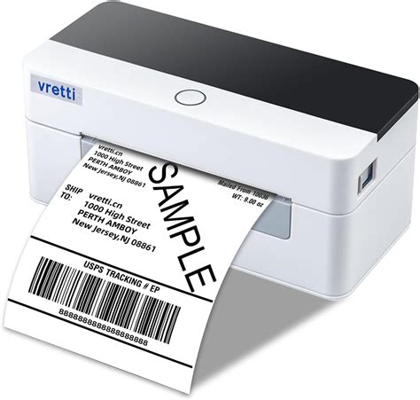 Vretti Thermal Shipping Label Printer X Usb Label Printer Desktop