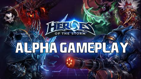 Heroes Of The Storm ALPHA Muradin Gameplay Full Game Commentary