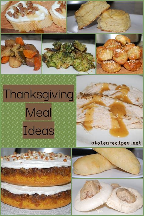 Thanksgiving Meal Ideas 2019 - StolenRecipes.net