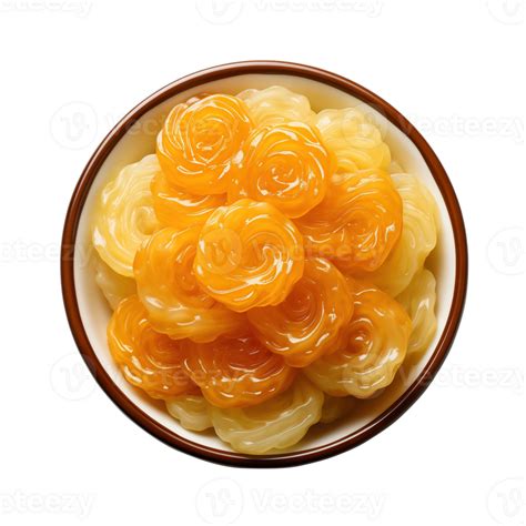 AI generated Top view of jalebi on transparent background 36512651 PNG