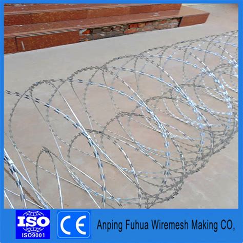 Razor Barbed Wire Export To Malaysia From Hebei Barbed Wire Fence And