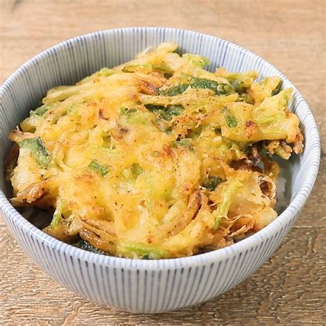 アサリのかき揚げ天丼 作り方・レシピ クラシル