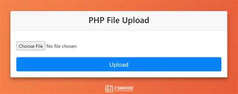 Php Upload File With Example