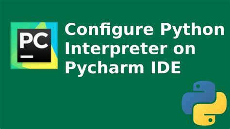 Configure A Python Interpreter Pycharm Jetbrains Youtube