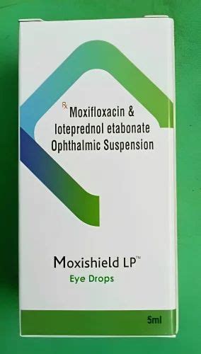 Ml Moxishield Lp Moxifloxacin Loterednol Etabonate Ophthalmic