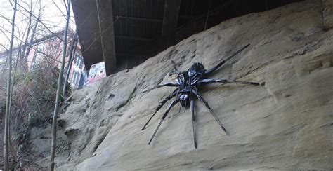 Giant Spider Sculpture Under Vancouver Bridge To Remain In Place For Now Urbanized