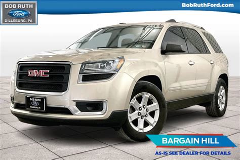 Used 2016 Gmc Acadia Sle For Sale In Dillsburg Pa Vin 1gkkvpkd4gj129550