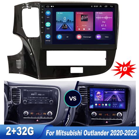 For 2020 2021 2022 Mitsubishi Outlander Car Stereo Radio CarPlay