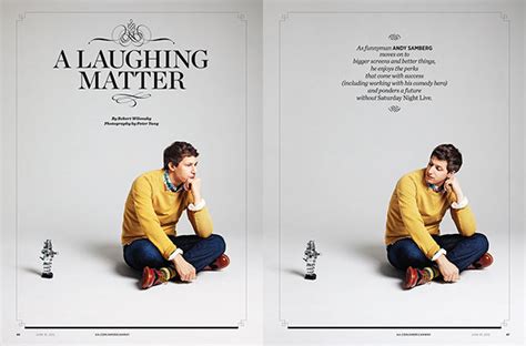 Andy Samberg on Behance