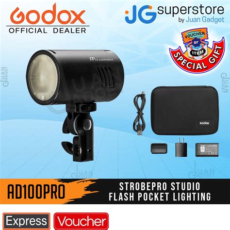 Godox Ad100pro Portable Pocket Flash Or Strobe For Creative Photography