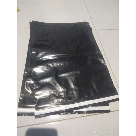 Jual POLYMAILER HITAM 35 X 50 PLASTIK PACKING OLSHOP ISI 100 LEMBAR LEM