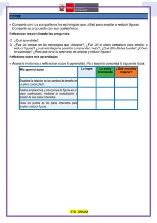 De Agosto Mat Ampliaci N Y Reducci N De Figuras To Docx