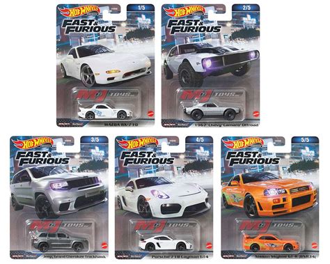 MODELO ESCALA Fast Furious Premium A Assortment HOT WHEELS RAPIDO Y FURIOSO PRECIOS