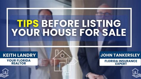 Tips Before Listing Your House For Sale Youtube