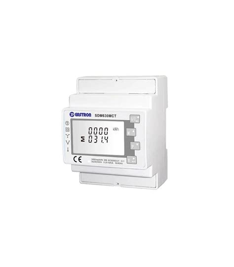 EASTRON METER SDM630MCT Medidor Trifásico Fusión Energía Solar