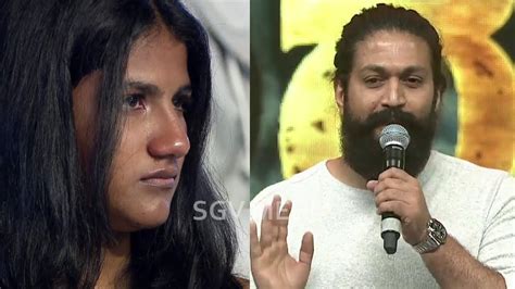 Appu Daughter Cries While Yash Talking About Puneeth Rajkumar