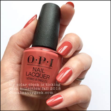 Opi Peru Collection Swatches Review Fall Beautygeeks