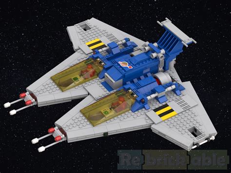 Lego Moc Galaxy Commander 6980 Remake From 2x 10497 Galaxy Explorer By Daapmecheng