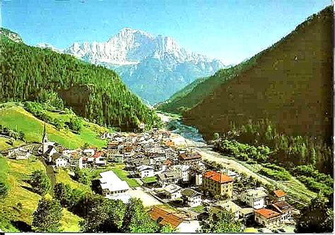 Cartolina Di Caprile Belluno Dolomiti Verso Il Monte Civetta Ebay