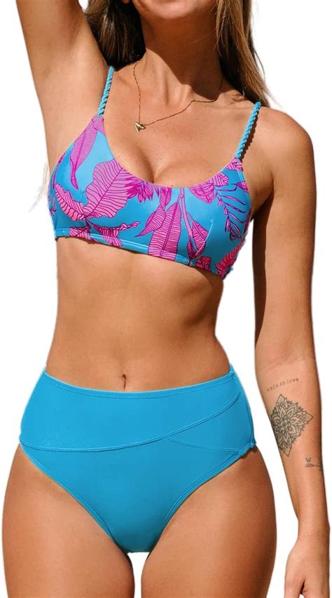 Amazon Cupshe Bikini Set For Women Two Piece Swimsuits