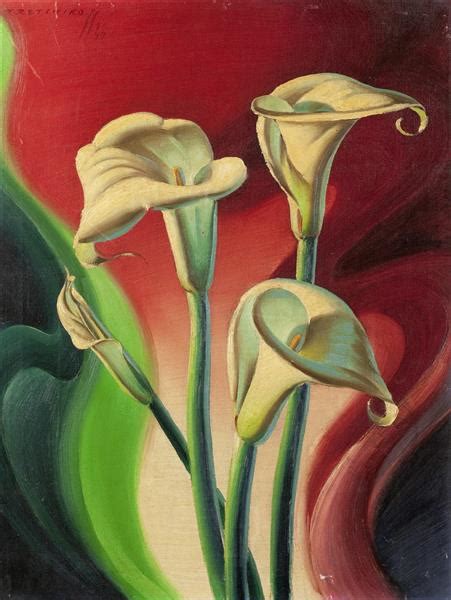 Arum Lilies, 1949 - Vladimir Tretchikoff - WikiArt.org