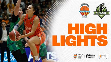 Highlights J Lf Endesa Vs Kutxabank Araski Valencia Basket