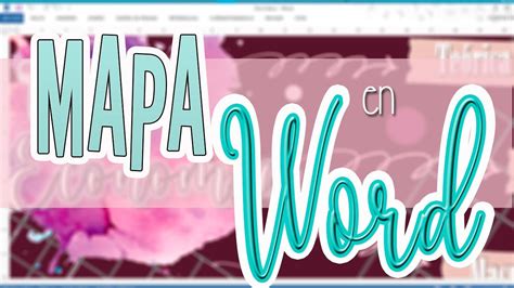 Mapa Mental En Word Apuntes Bonitos Cynthi Youtube