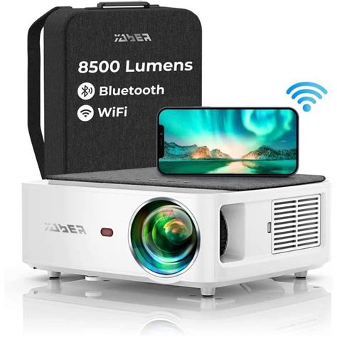 Vid Oprojecteur Wifi Bluetooth Full Hd P Yaber V Lumens