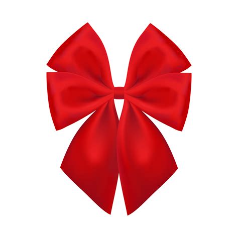 Red Bow Ribbon Beautiful Ribbon 3d Realistic 11222480 Png